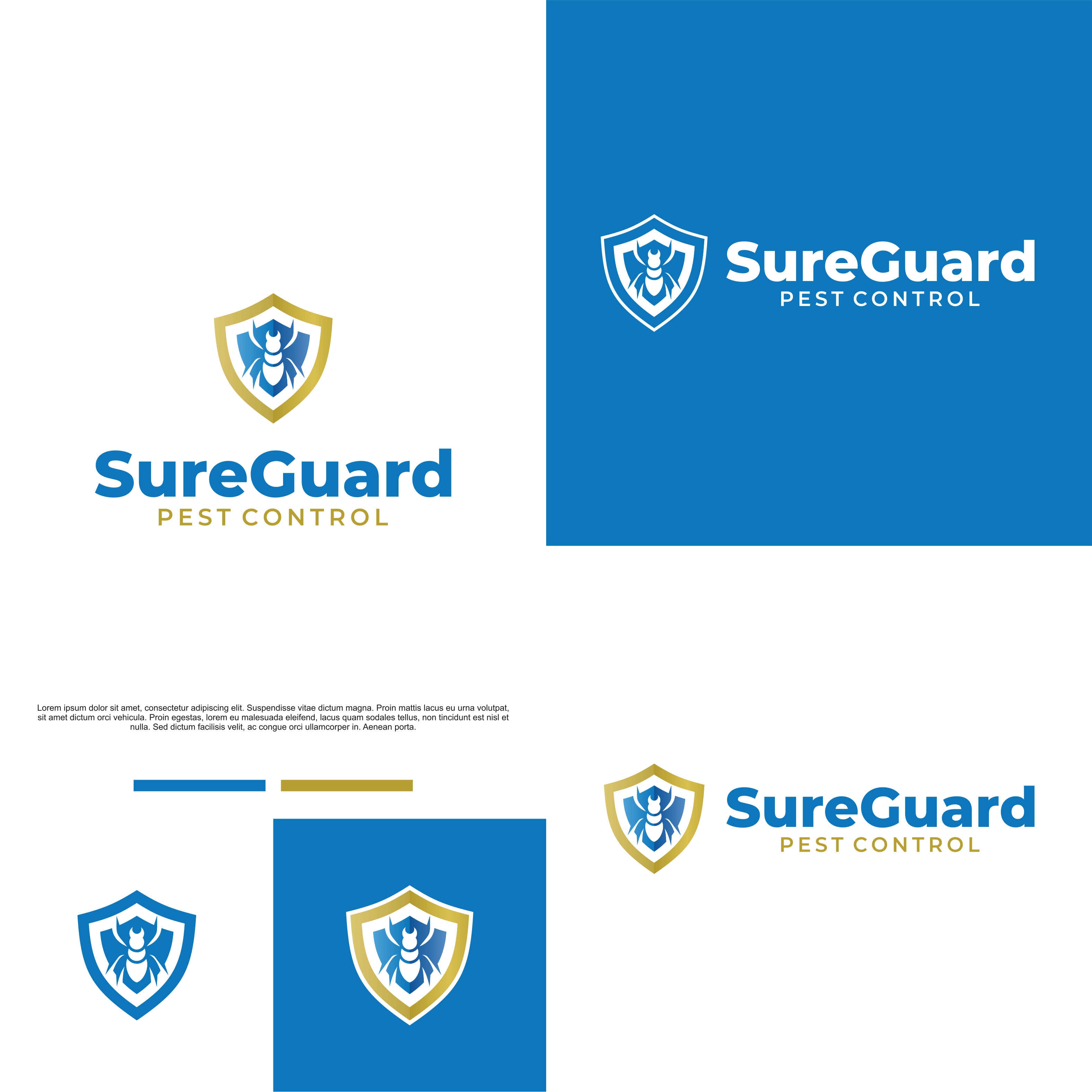 Diseño de Logo por Nembelas Studio para SureGuard Pest Control | Diseño #36755672