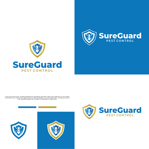 Logo Design by Nembelas Studio for SureGuard Pest Control | Design #36755672