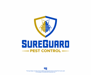 Logo Design by MBARO for SureGuard Pest Control | Design: #36778063