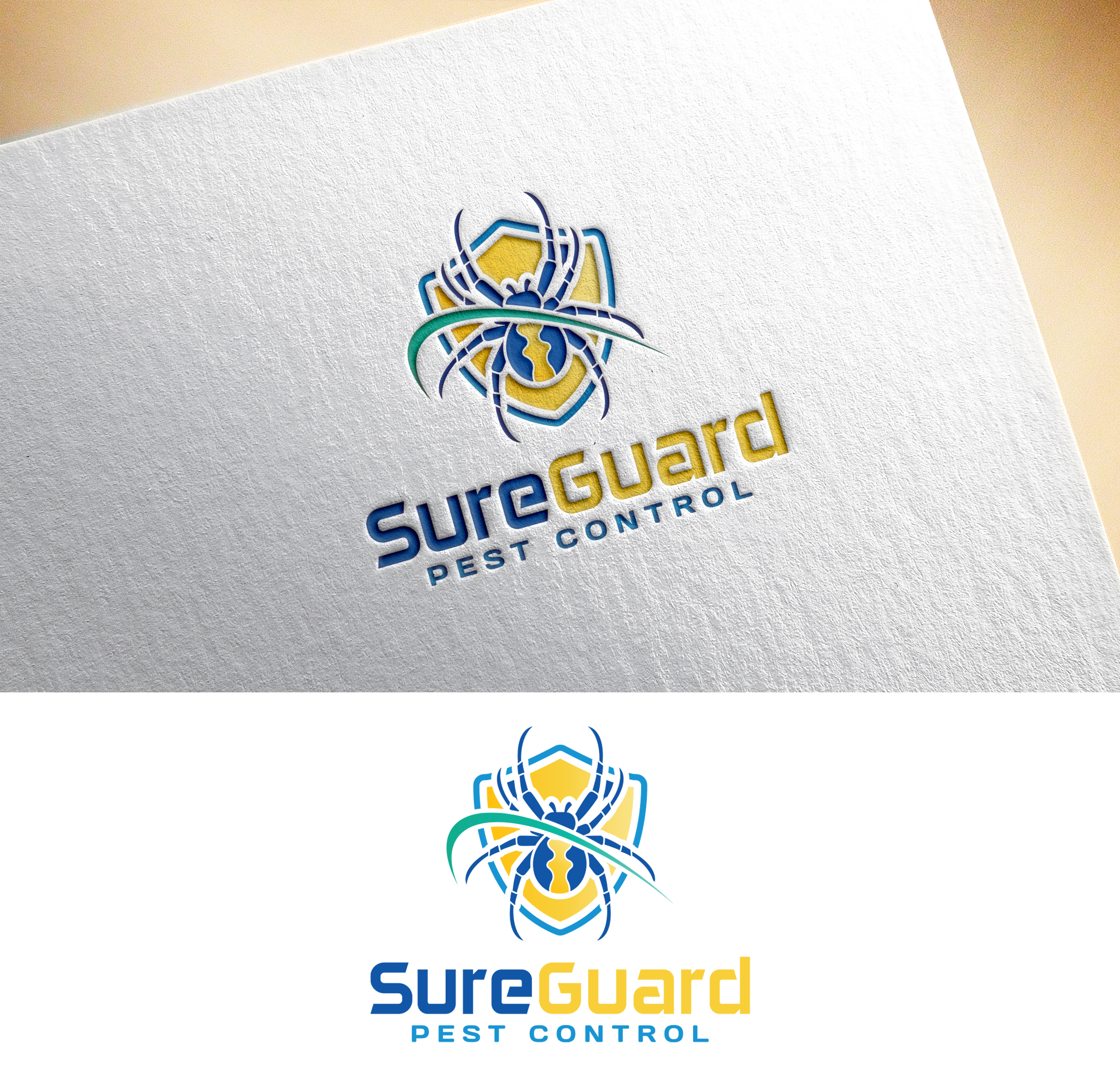 Logo Design by Impressive Designs for SureGuard Pest Control | Design #36751907