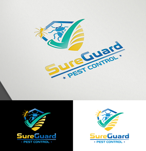 Logo Design by Impressive Designs for SureGuard Pest Control | Design: #36751908