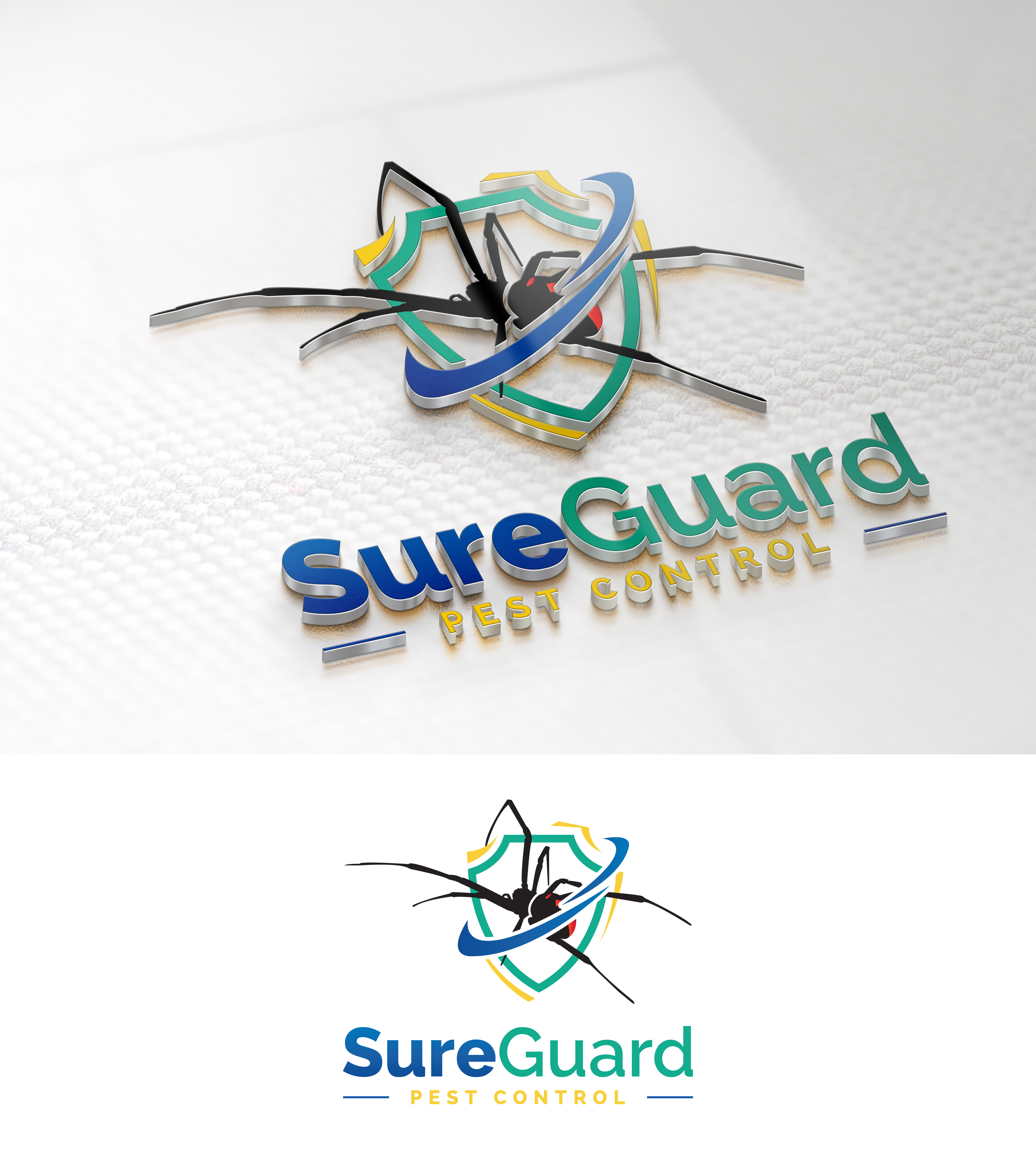 Logo Design by Impressive Designs for SureGuard Pest Control | Design #36752774