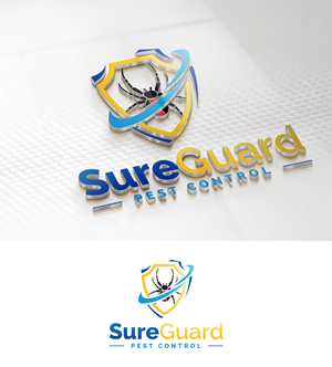 Logo Design by Impressive Designs for SureGuard Pest Control | Design: #36752775