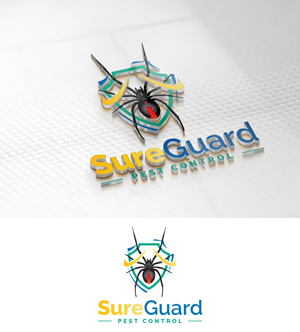 Logo Design by Impressive Designs for SureGuard Pest Control | Design: #36752776