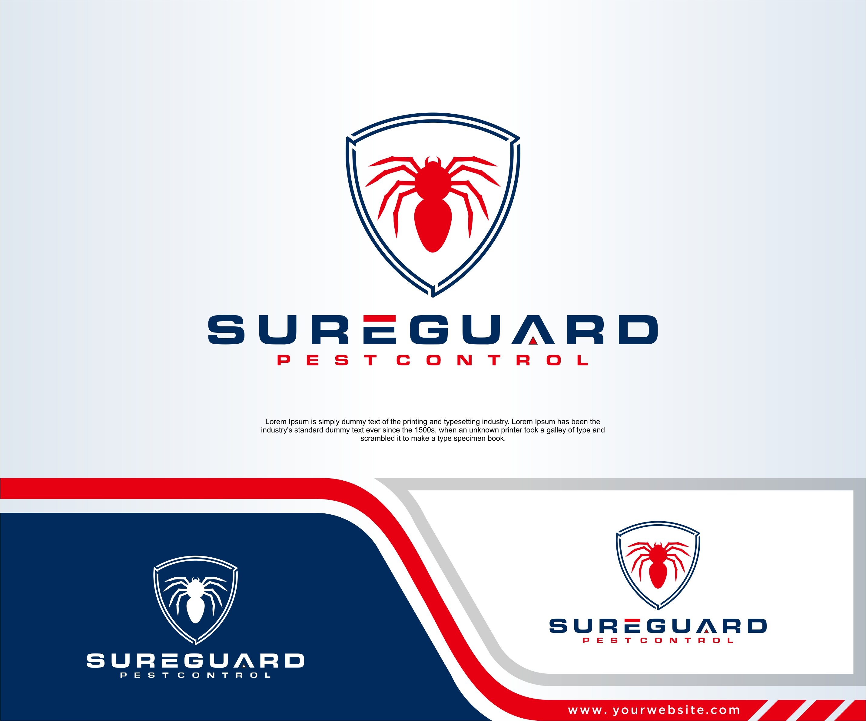 Logo Design by dobleh_creative for SureGuard Pest Control | Design #36750507