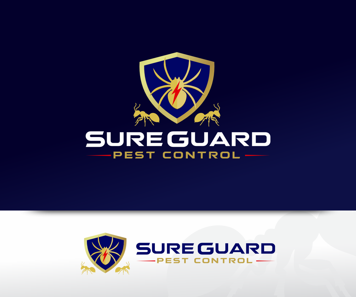Logo Design by Valmor Harpia for SureGuard Pest Control | Design #36753791