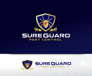 Logo Design by Valmor Harpia for SureGuard Pest Control | Design: #36753791