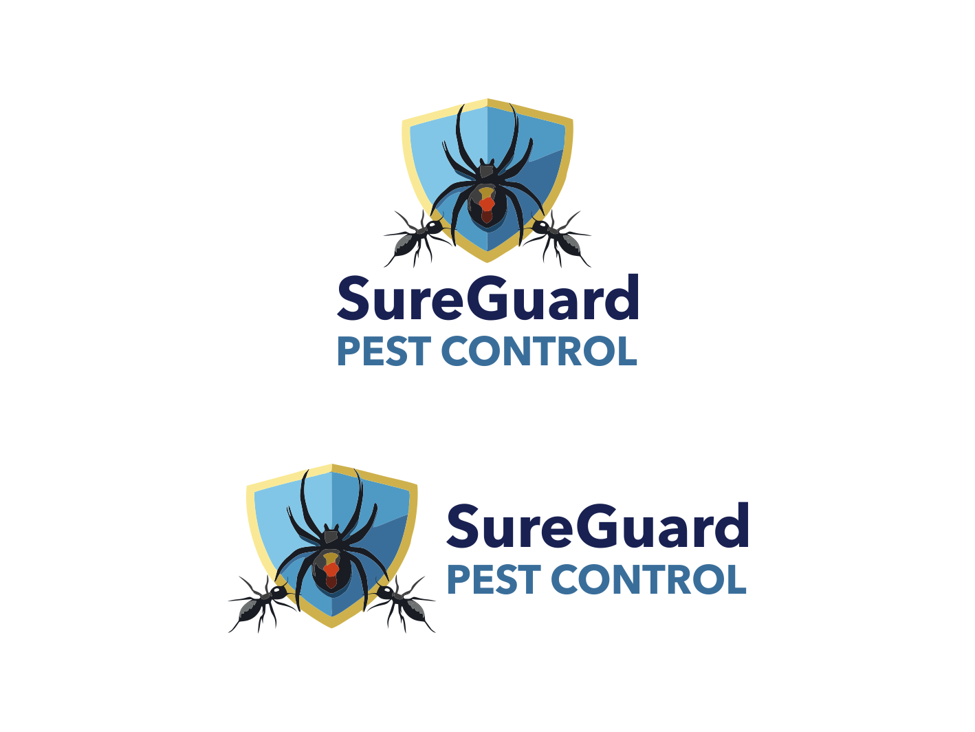 Logo Design by BNdesigner for SureGuard Pest Control | Design #36775579