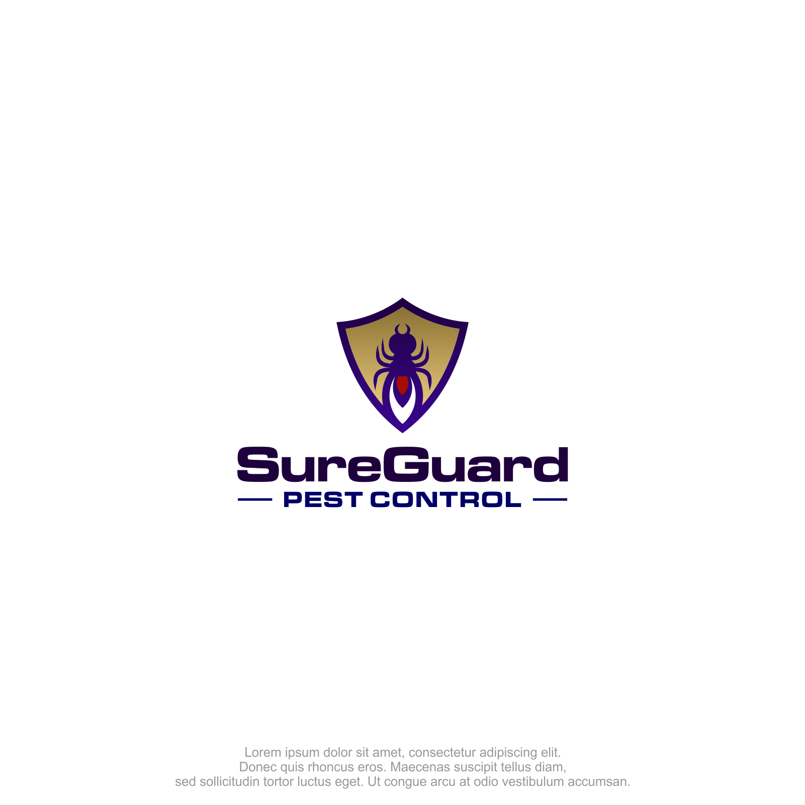 Logo Design by M.Syaiful Huda for SureGuard Pest Control | Design #36748001