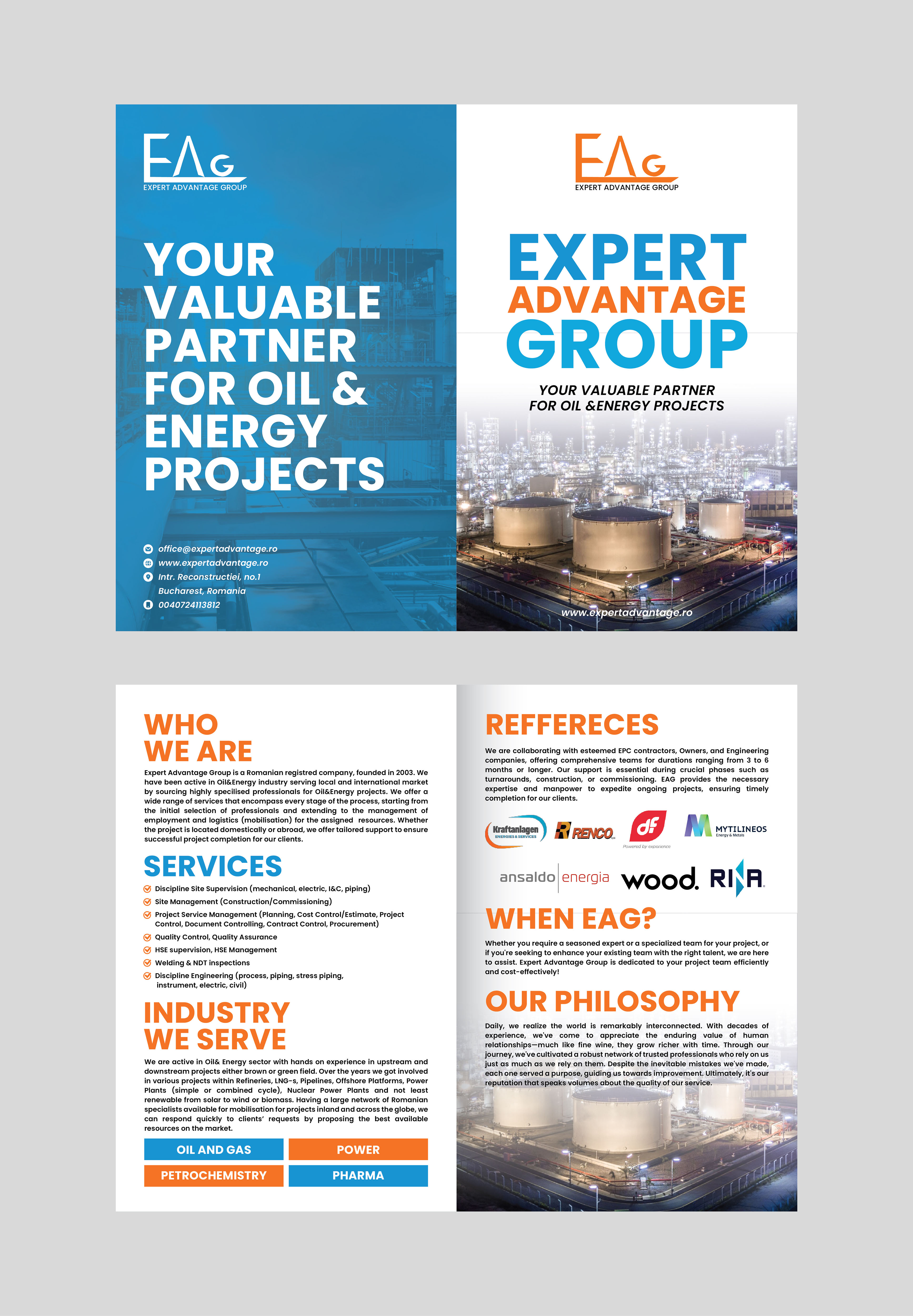 Design de Flyer par 3Guys pour Expert Advantage Group | Design #36751696