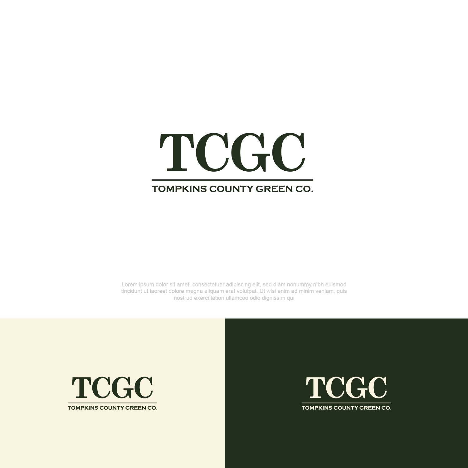 Logo Design by Coneagles for Tompkins County Green Company | Design #36831616
