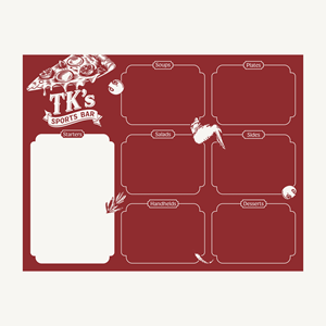 Diseño de Menú por dcoffeeaddict para este proyecto | Diseño: #36765320