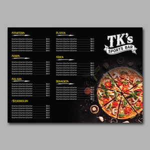 Diseño de Menú por YourLogoMaster para este proyecto | Diseño: #36764965