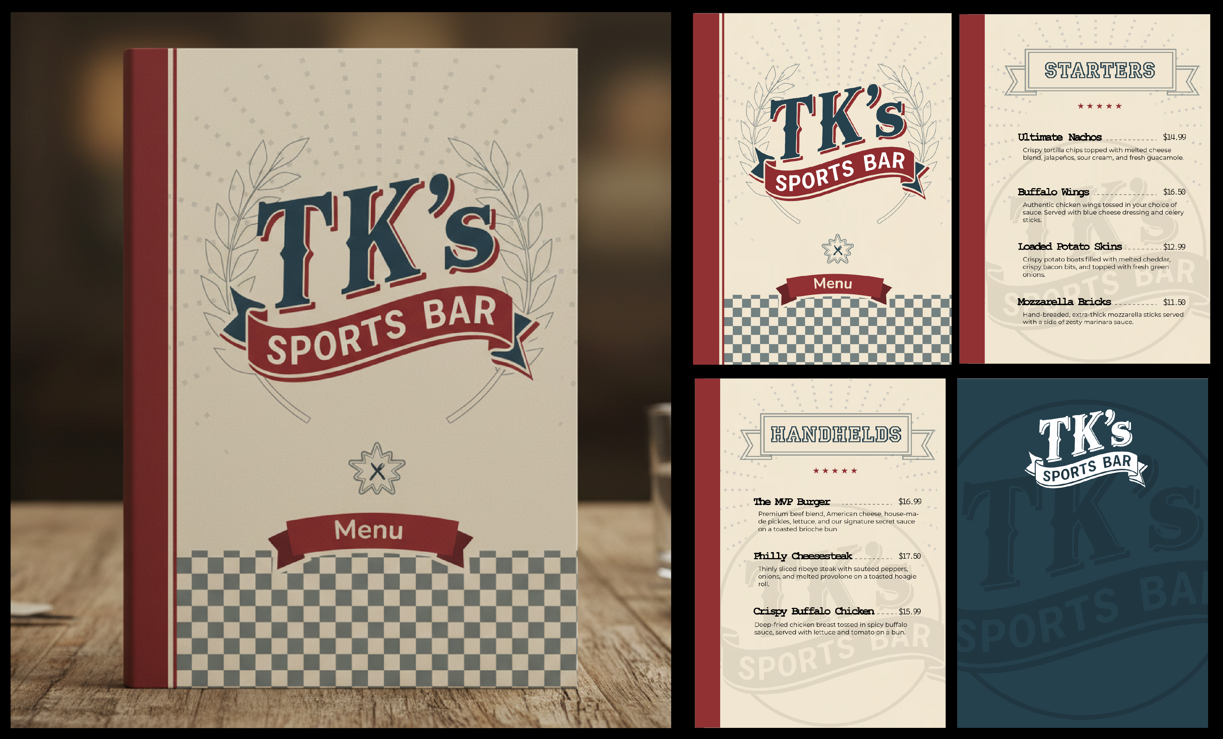 Menu Design by G Marchiori for this project | Design #36760585