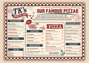 Menu Design by Custom A for this project | Design #36757445