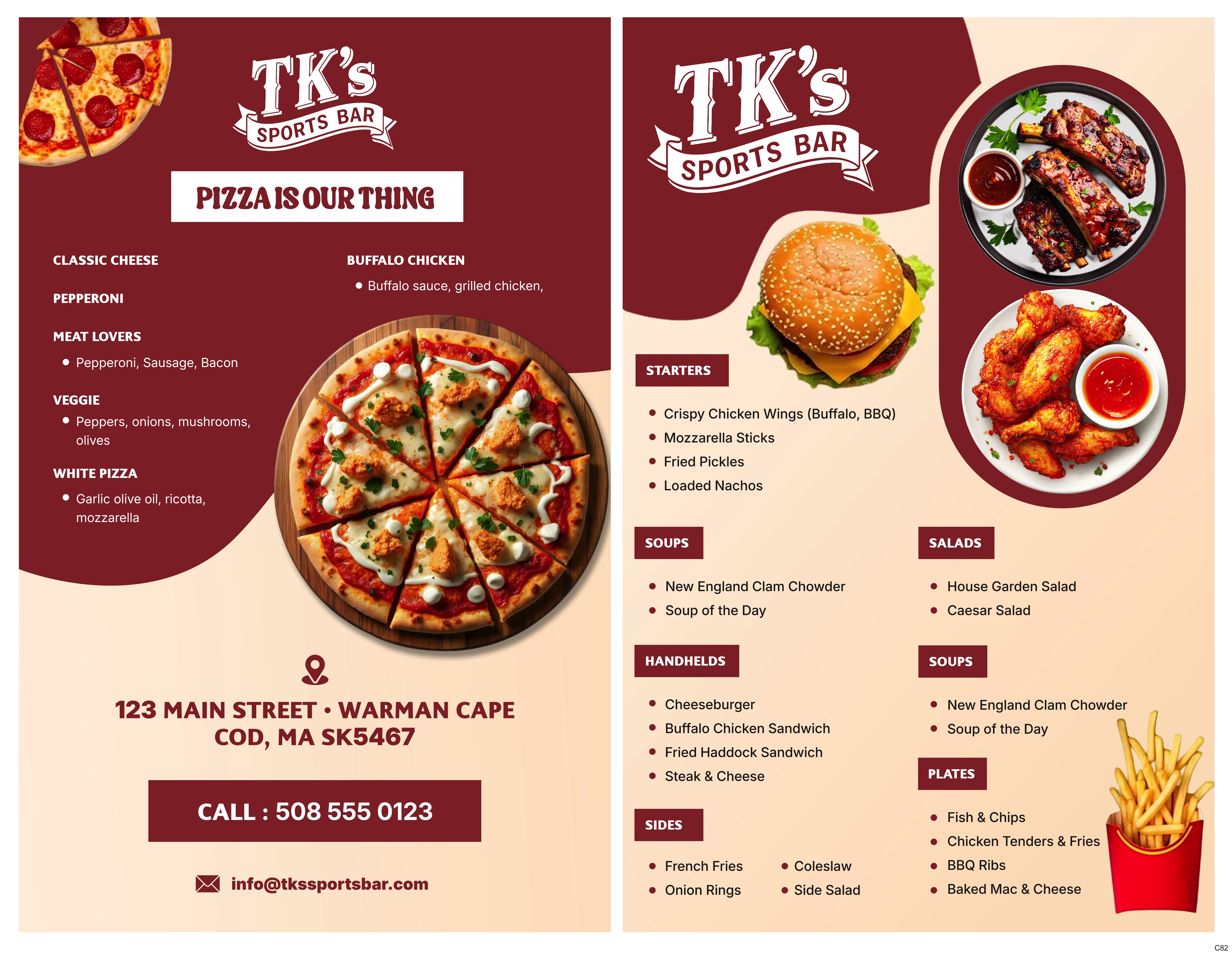 Diseño de Menú por pb para este proyecto | Diseño #36754091