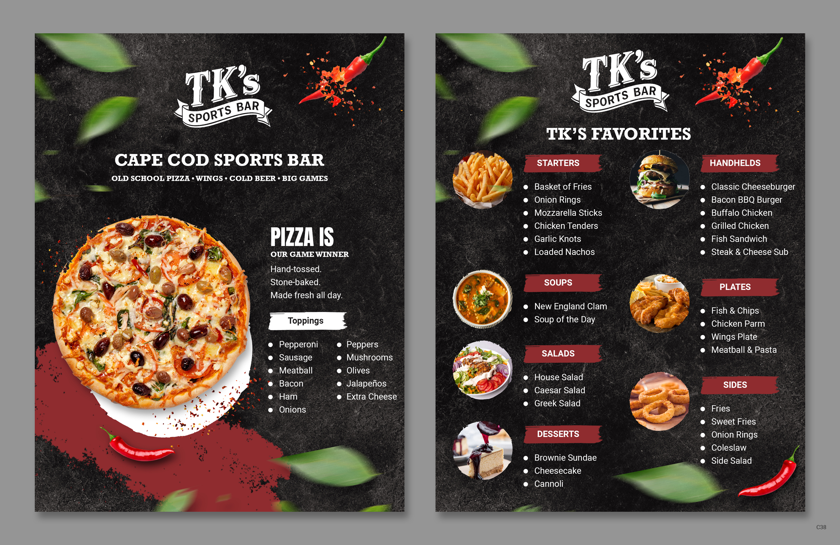 Diseño de Menú por pb para este proyecto | Diseño #36754093