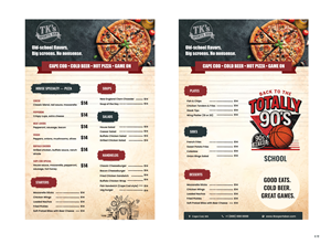 Diseño de Menú por pb para este proyecto | Diseño: #36754094