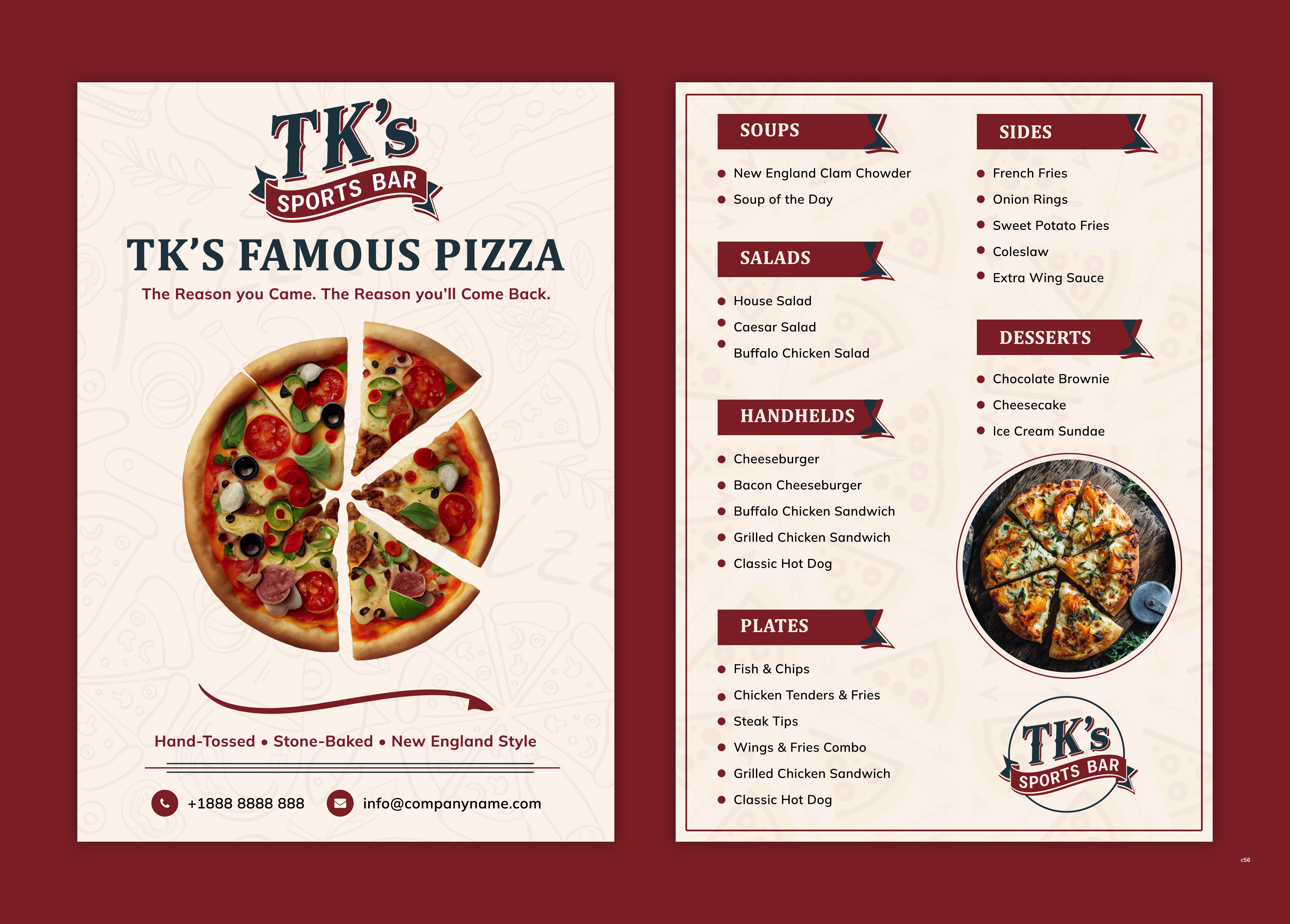 Diseño de Menú por pb para este proyecto | Diseño #36754102