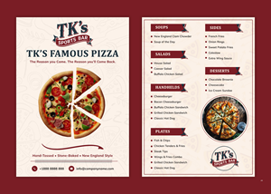 Diseño de Menú por pb para este proyecto | Diseño: #36754102