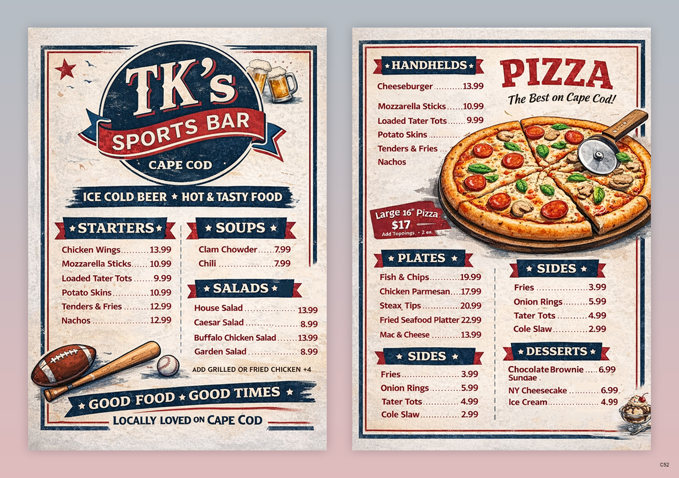 Diseño de Menú por pb para este proyecto | Diseño #36759545