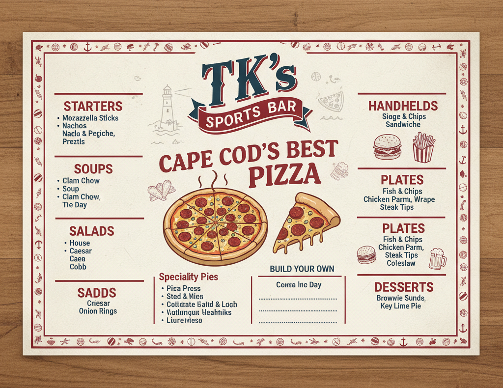 Menu Design by ZEKKOUR Fouzi for this project | Design #36749154