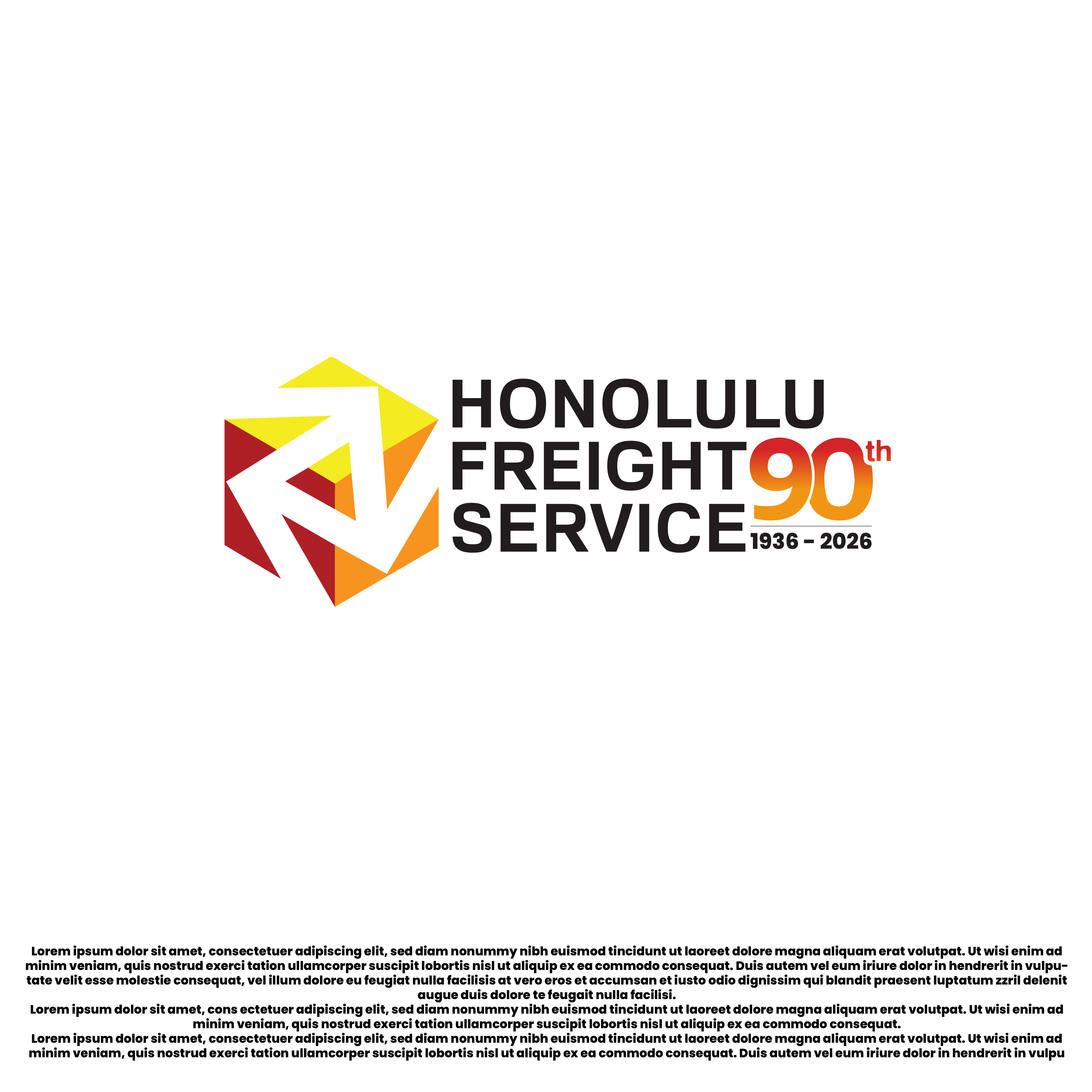 Logo Design by Shariqology for Honolulu Freight Service | Design #36751400