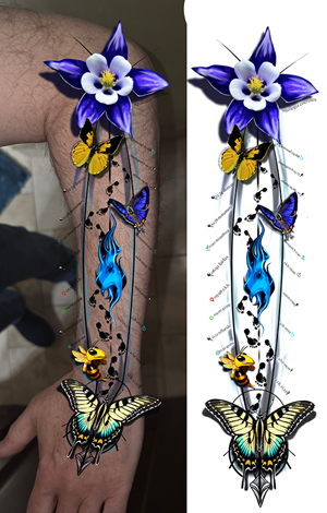 Diseño de Tatuaje por ioio para este proyecto | Diseño #36777722