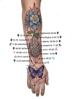 Tattoo Design by ZEKKOUR Fouzi for this project | Design: #36764605