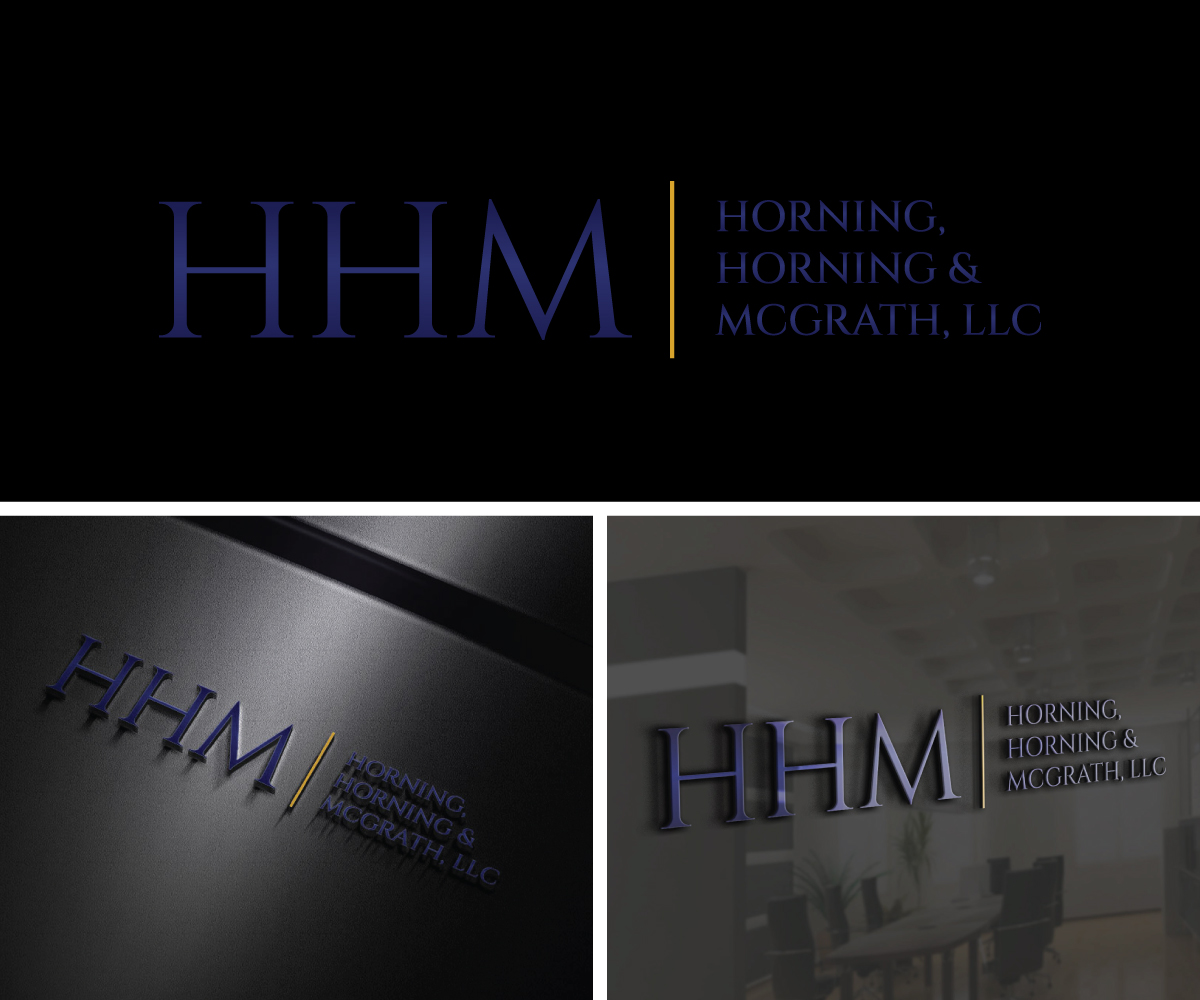 Logo Design by Adi Graphics for Horning, Horning & McGrath, LLC | Design #36765872