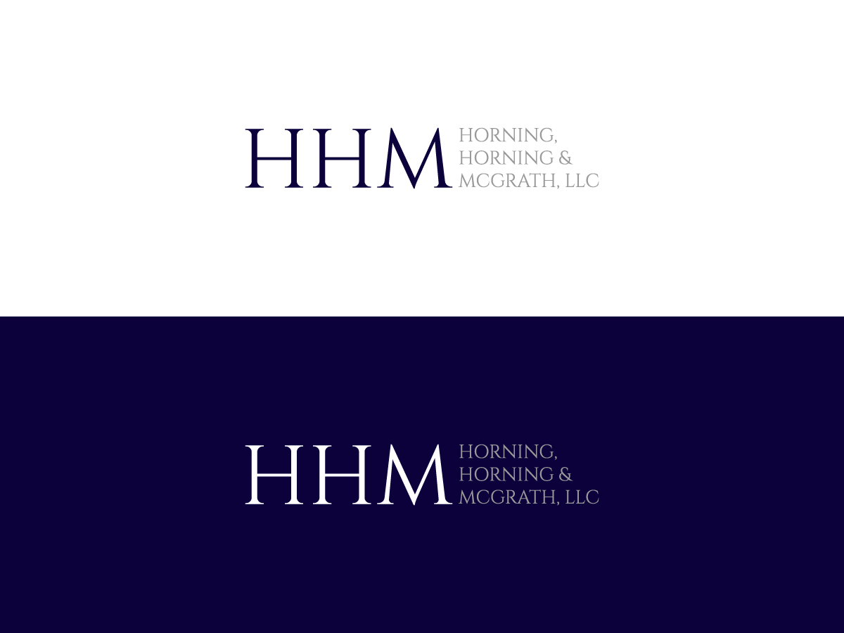 Logo Design by 439 Creations for Horning, Horning & McGrath, LLC | Design #36756798
