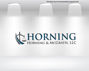 Logo Design by dubel ko for Horning, Horning & McGrath, LLC | Design: #36756311