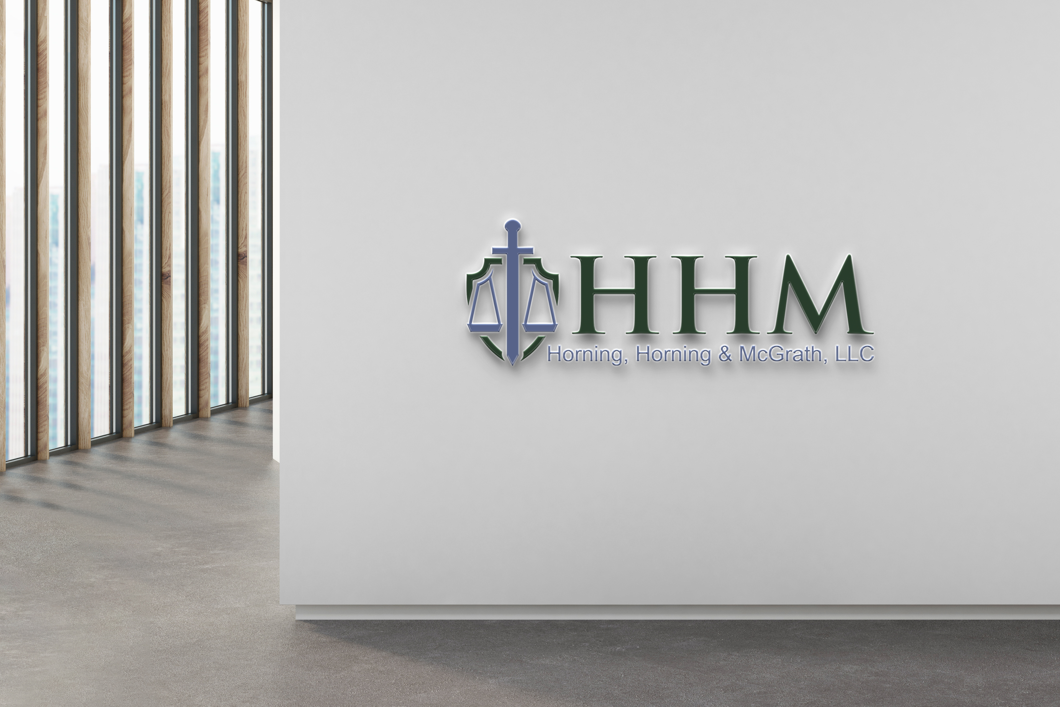 Logo Design by bak for Horning, Horning & McGrath, LLC | Design #36762823