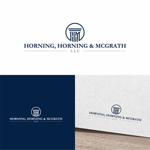 Logo Design by melzh for Horning, Horning & McGrath, LLC | Design: #36757689