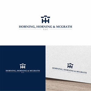 Logo Design by melzh for Horning, Horning & McGrath, LLC | Design: #36757733