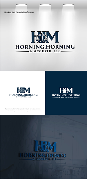 Logo Design by VectorForge for Horning, Horning & McGrath, LLC | Design: #36760531
