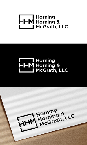 Logo Design by loveqis for Horning, Horning & McGrath, LLC | Design: #36755698