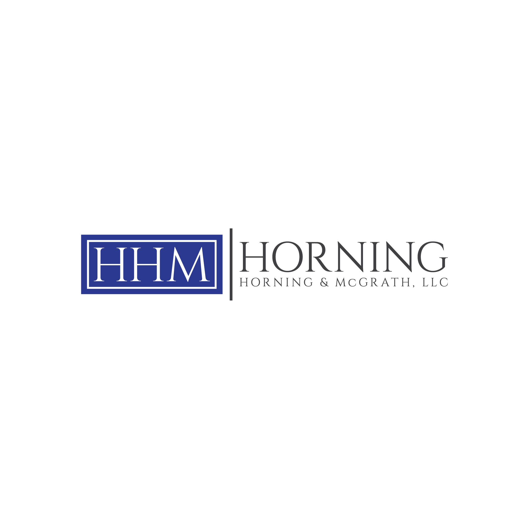 Logo Design by designer profile for Horning, Horning & McGrath, LLC | Design #36760697