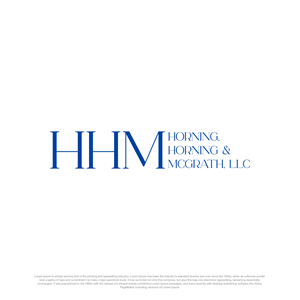 Logo Design by Ahsan Designs for Horning, Horning & McGrath, LLC | Design: #36758817