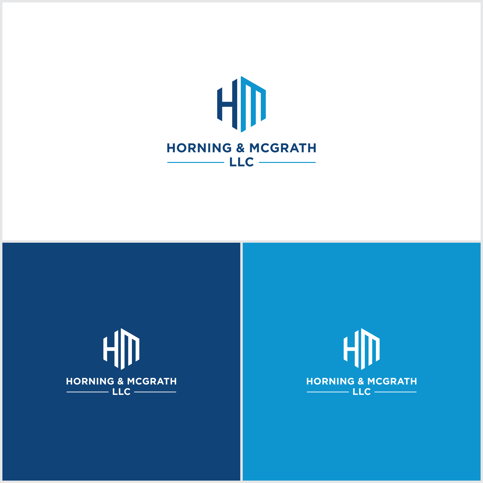 Logo Design by marselino ™ for Horning, Horning & McGrath, LLC | Design #36773319