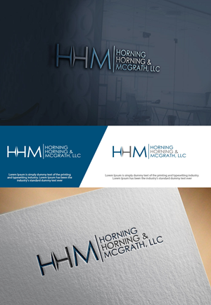 Logo Design by sulemani  creation for Horning, Horning & McGrath, LLC | Design: #36760090