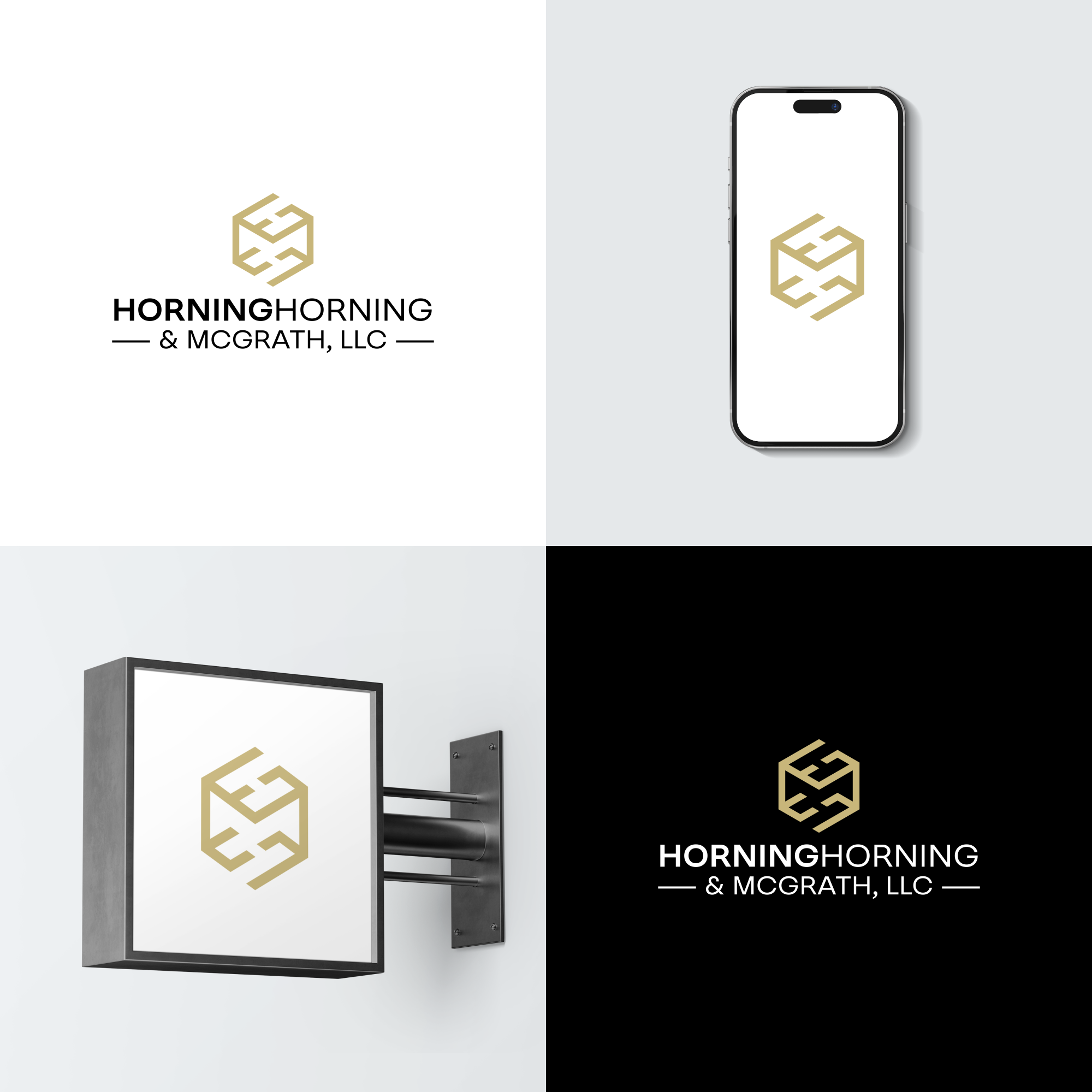 Logo Design by Royco for Horning, Horning & McGrath, LLC | Design #36759848
