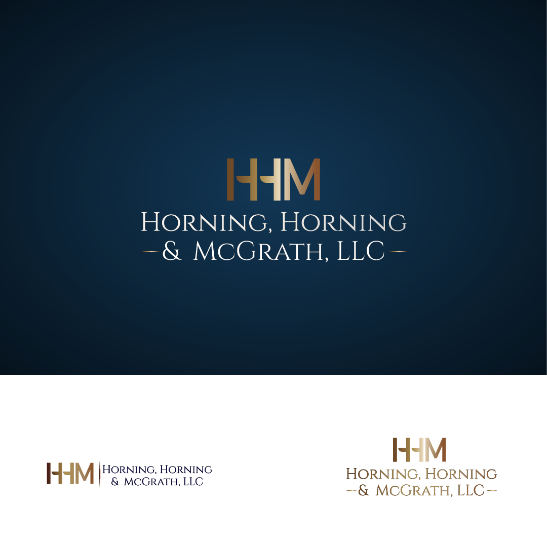 Logo Design by Bferrari for Horning, Horning & McGrath, LLC | Design #36784769