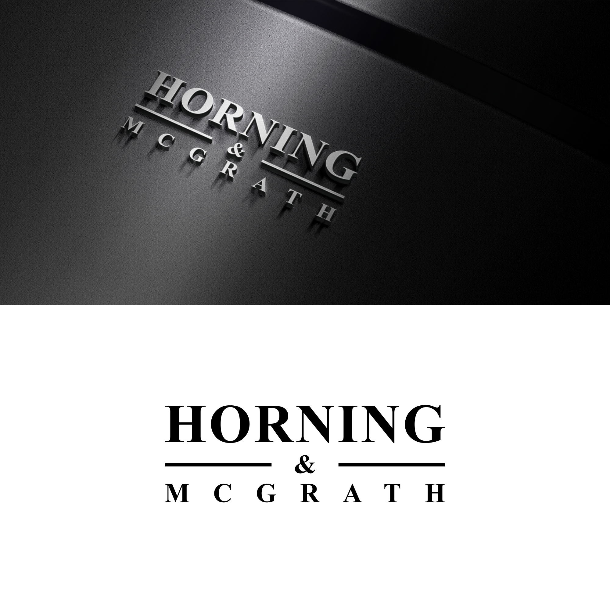 Logo Design by AsFN for Horning, Horning & McGrath, LLC | Design #36789070