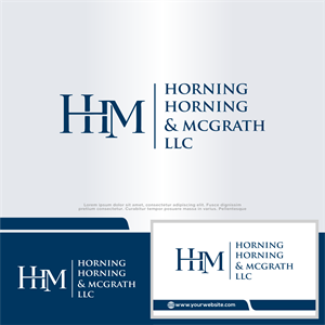 Logo Design by win it for Horning, Horning & McGrath, LLC | Design: #36755878