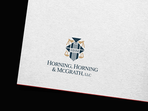 Logo Design by GraphiqueLab for Horning, Horning & McGrath, LLC | Design: #36759959