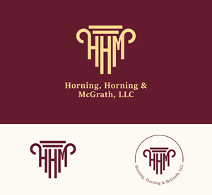 Logo Design by Creative Miner for Horning, Horning & McGrath, LLC | Design: #36764210