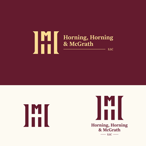 Logo Design by Creative Miner for Horning, Horning & McGrath, LLC | Design: #36772428