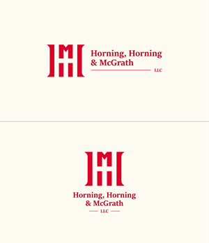 Logo Design by Creative Miner for Horning, Horning & McGrath, LLC | Design: #36772434