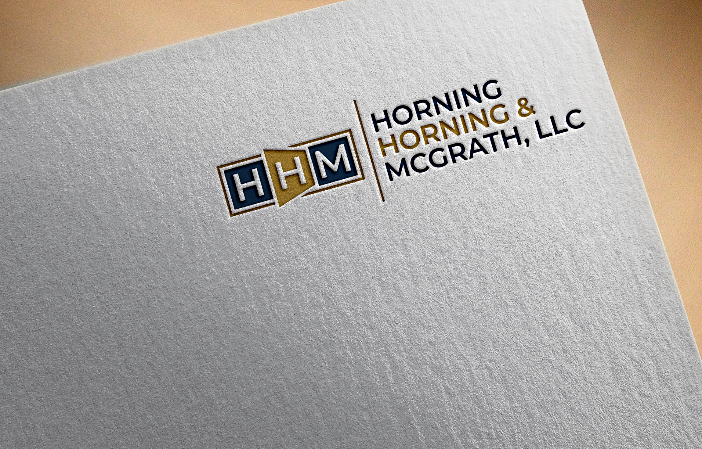 Logo Design by Jubaidur Creative Designer for Horning, Horning & McGrath, LLC | Design #36784479